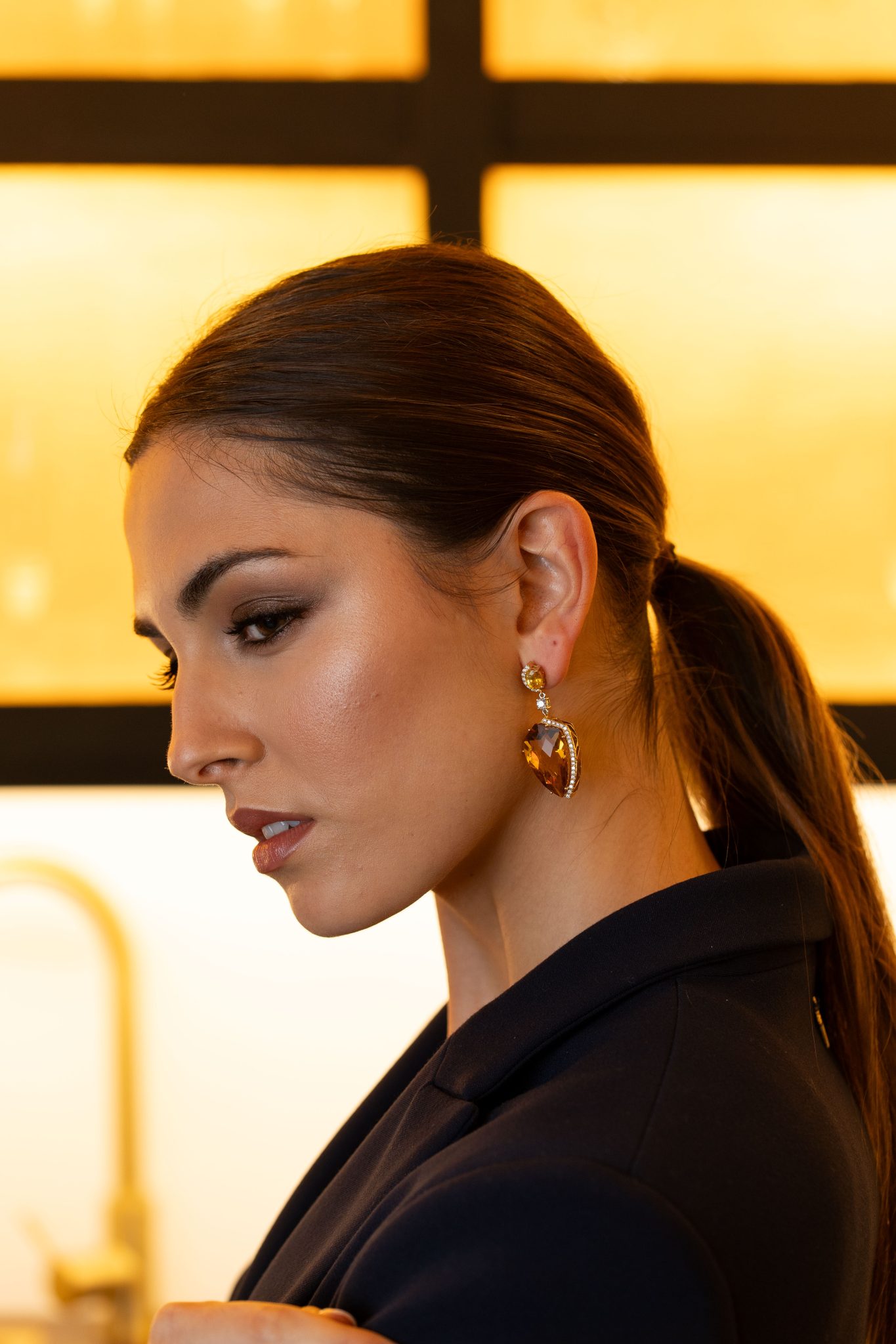 Colección Citrinos y Zafiros by Godino Joyas