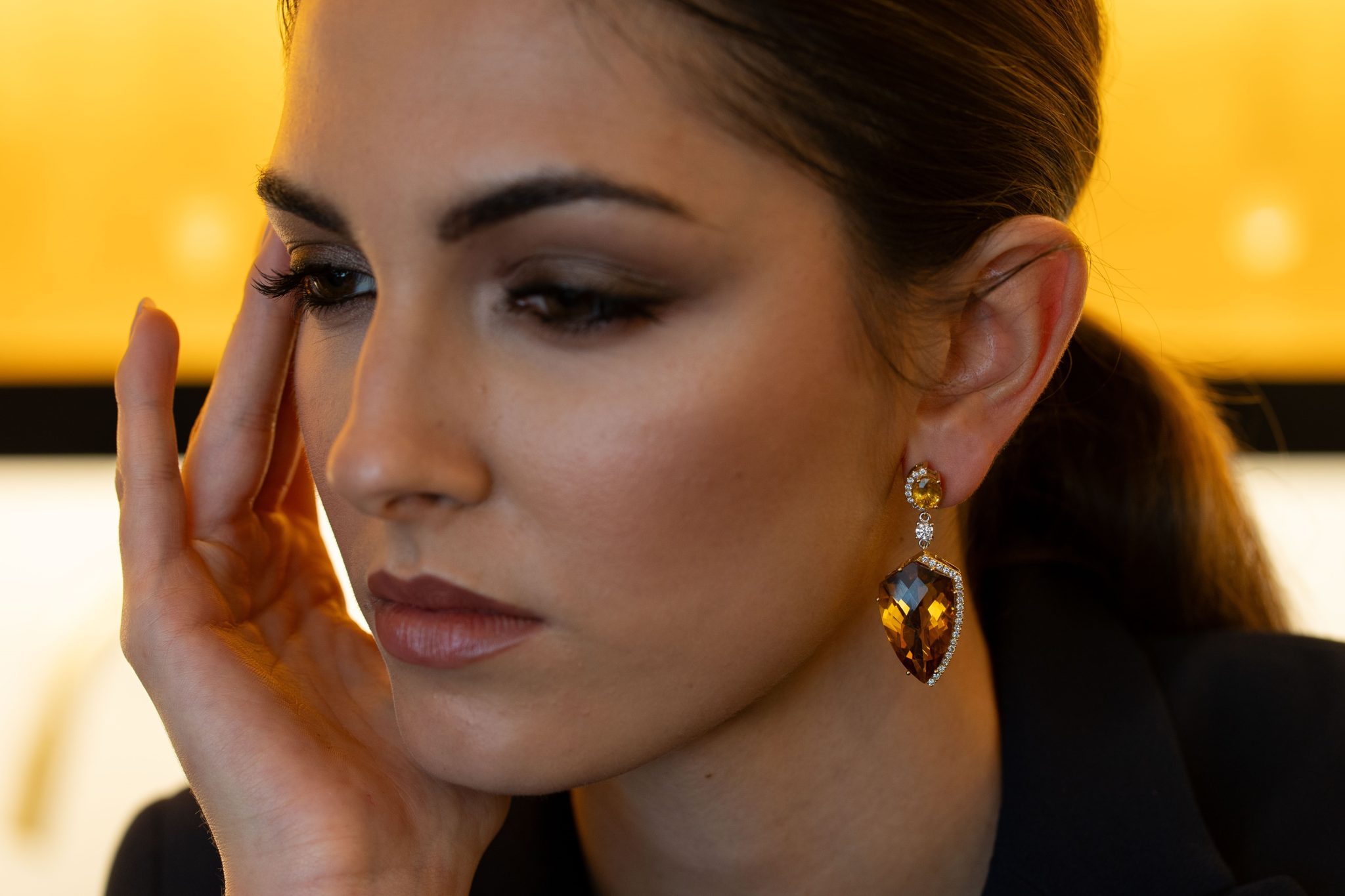 Colección Citrinos y Zafiros by Godino Joyas